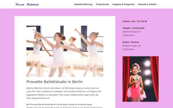 pirouette-ballettstudio.de
