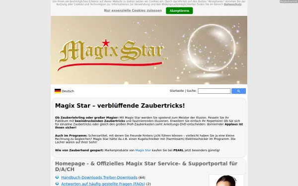 www.magixstar.de