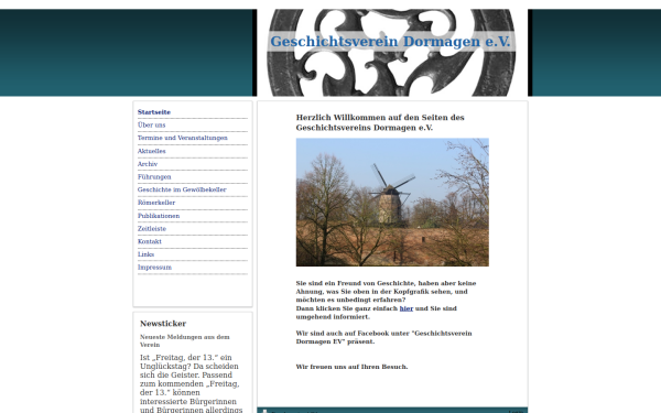 www.geschichtsverein-dormagen.de