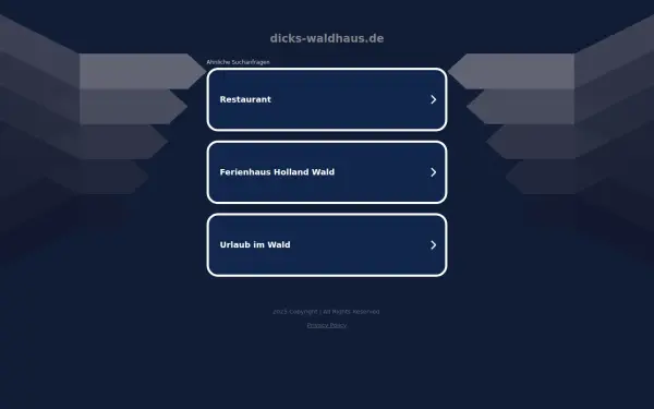 dicks-waldhaus.de