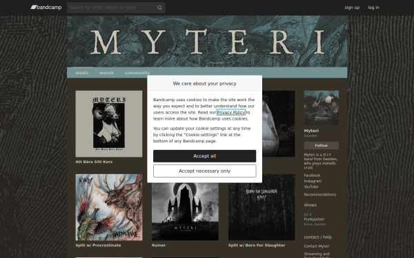 myteriswe.bandcamp.com