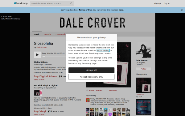 dalecrover.bandcamp.com