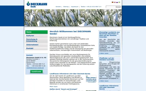 www.dieckmann-seeds.de