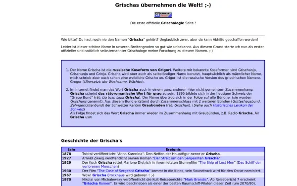 grischa.de