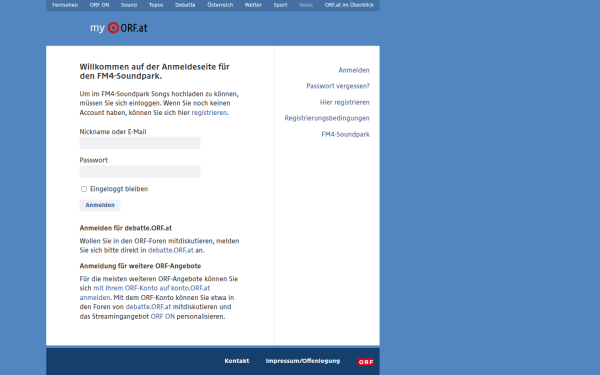 login.orf.at