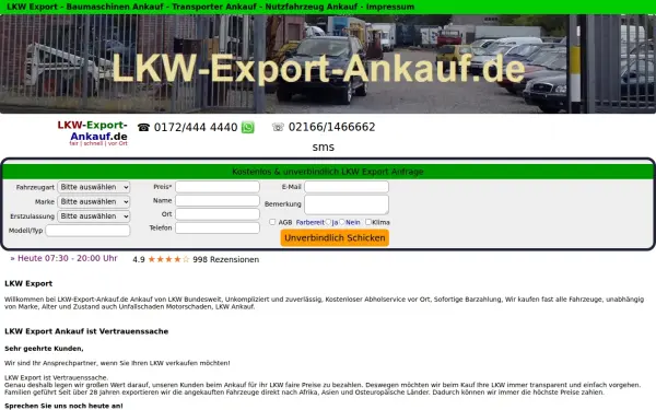 lkw-export-ankauf.de