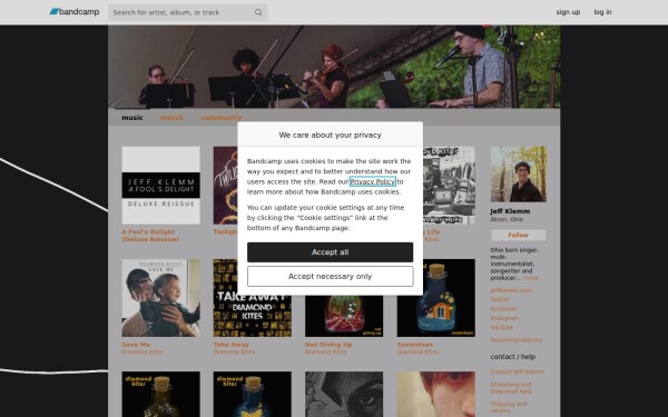 jeffklemm.bandcamp.com