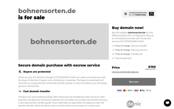 bohnensorten.de