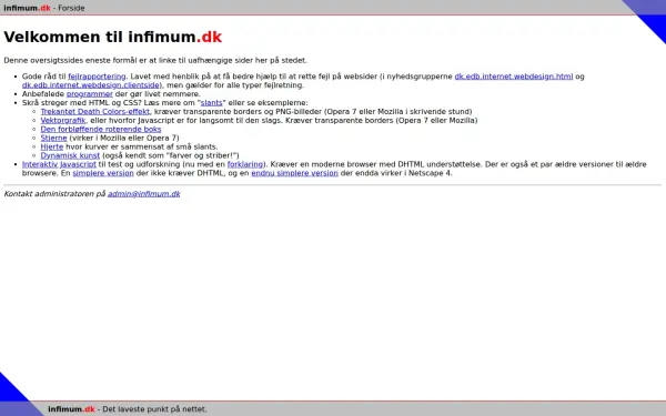 infimum.dk