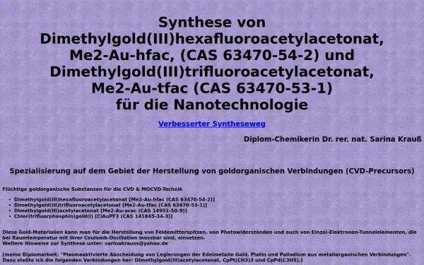 goldprecursors.de