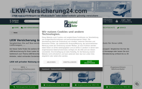 www.lkw-versicherung24.com