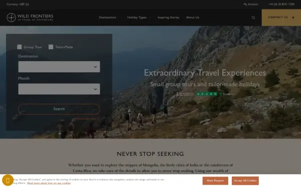 www.wildfrontierstravel.com
