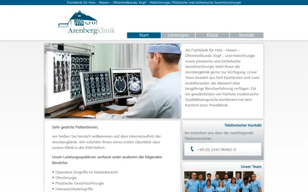 arenbergklinik.de