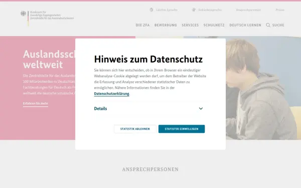 www.auslandsschulwesen.de