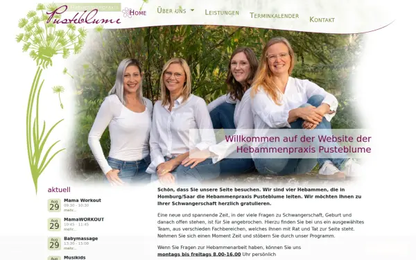 hebammenpraxis-pusteblume.de