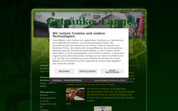 www.getraenke-lange.de