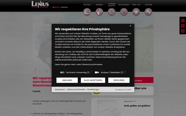 www.hausgeraete-lenius.de