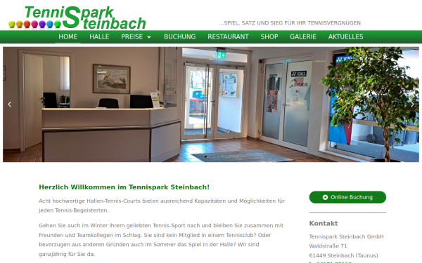 tennisparksteinbach.de