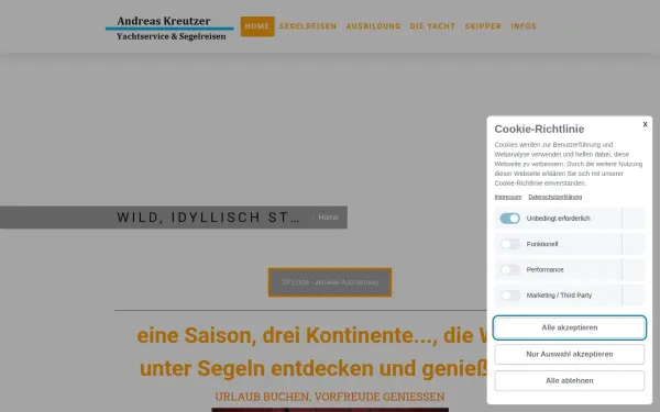 www.andreas-kreutzer-segelreisen.de