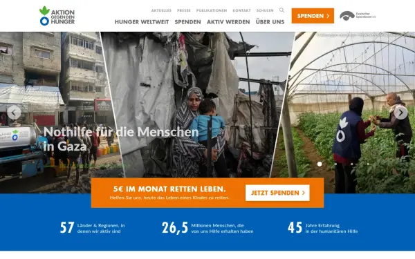 www.aktiongegendenhunger.de