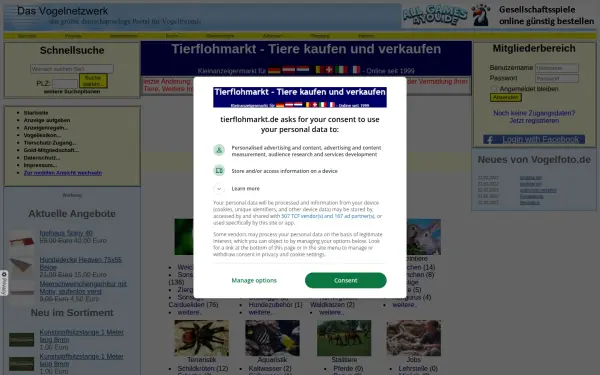 www.tierflohmarkt.de