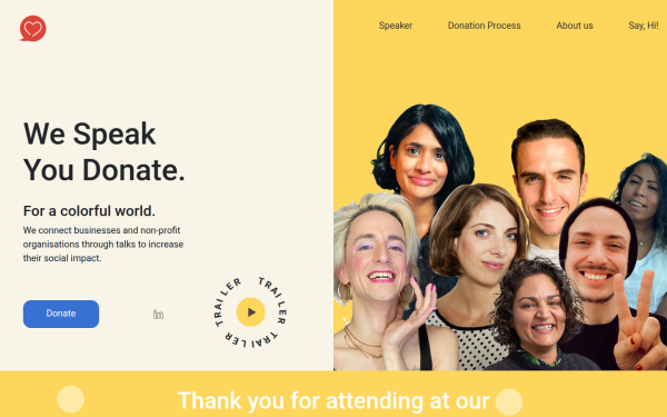 wespeakyoudonate.org