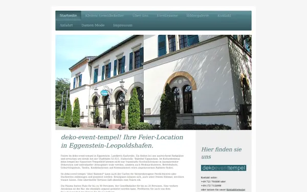 www.deko-event-tempel.de