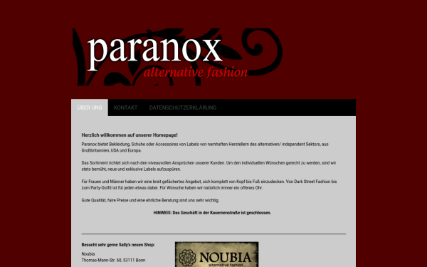 paranoxfashion.jimdofree.com