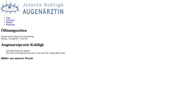 www.augenarztpraxis-kobligk.de