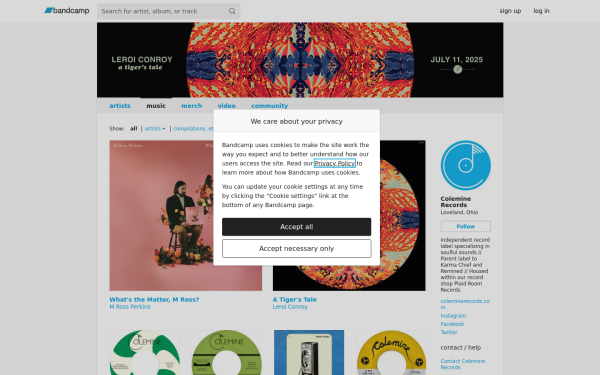 coleminerecords.bandcamp.com