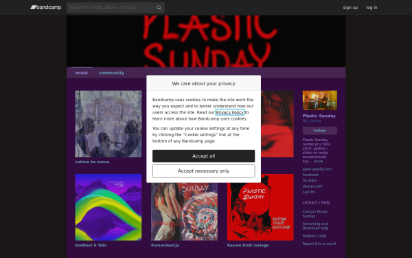 plasticsunday.bandcamp.com