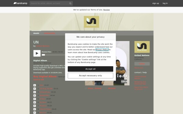 unitednations.bandcamp.com