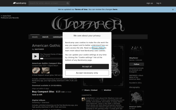 wayfarercolorado.bandcamp.com