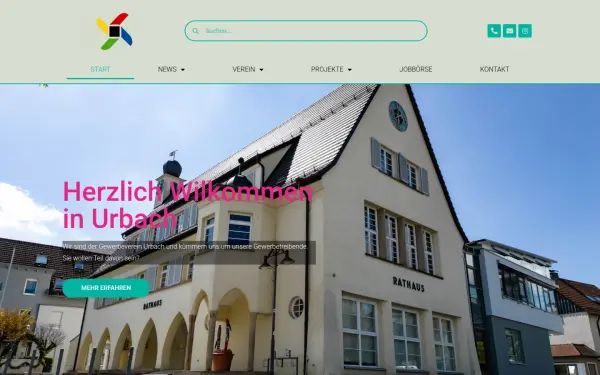 gewerbeverein-urbach.de