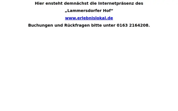 www.erlebnislokal.de