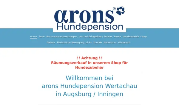 www.arons-hundepension.de
