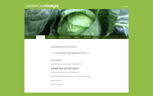 gruenkohltour.de