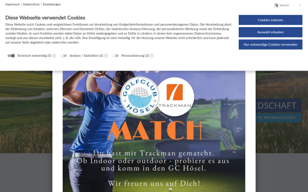 www.golfclubhoesel.de