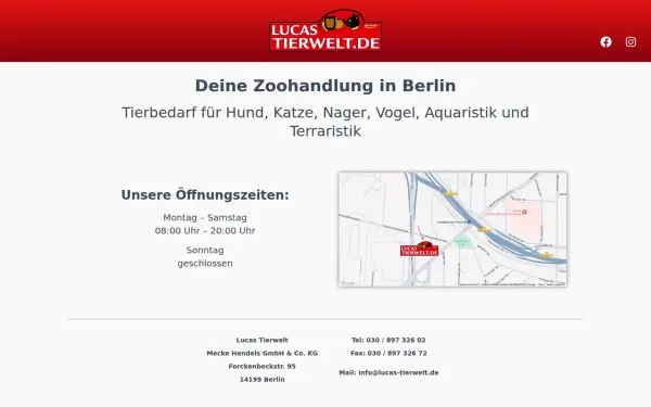 www.lucas-tierwelt.de