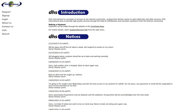 www.dhs.org