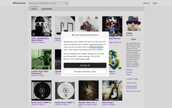 j-pegs.bandcamp.com