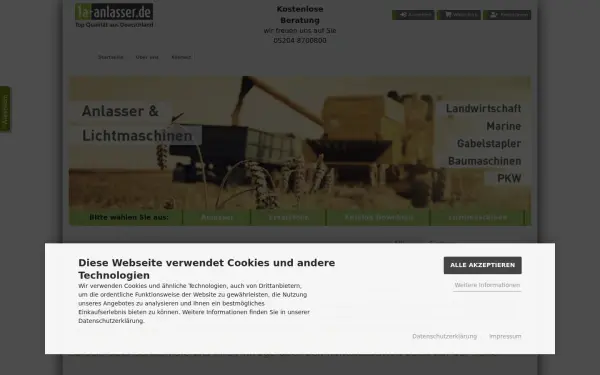 www.1a-anlasser.de