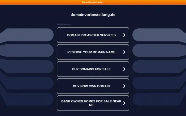 domainvorbestellung.de