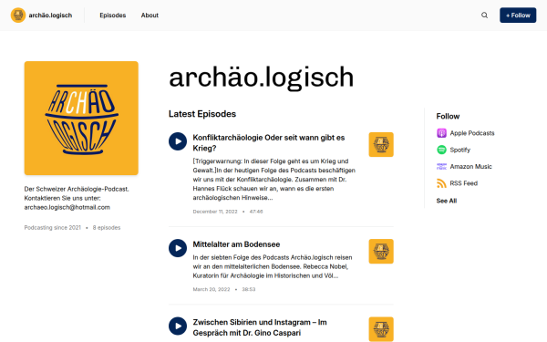 archaeo-logisch.buzzsprout.com