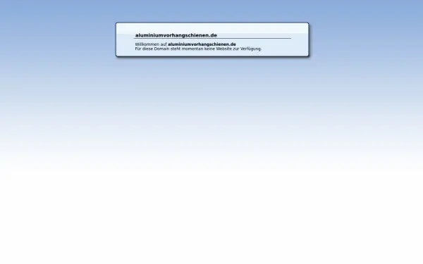 aluminiumvorhangschienen.de