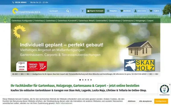 www.mygartenhaus24.de