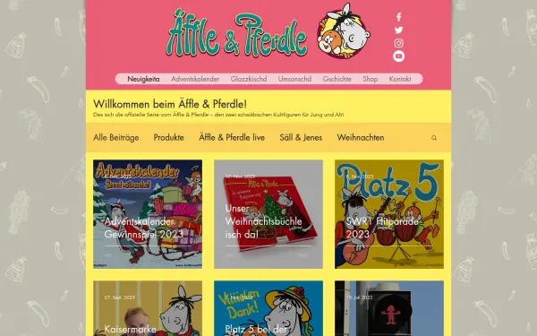 www.aeffleundpferdle.de