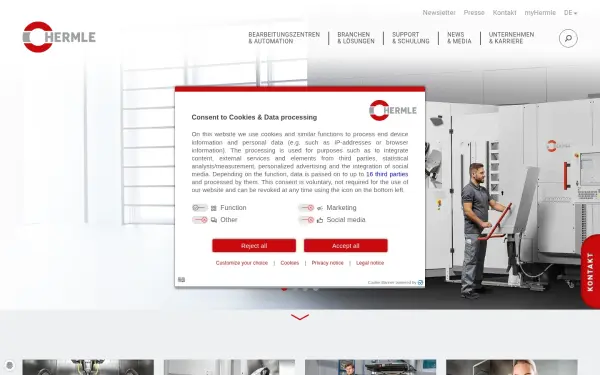 www.hermle.de