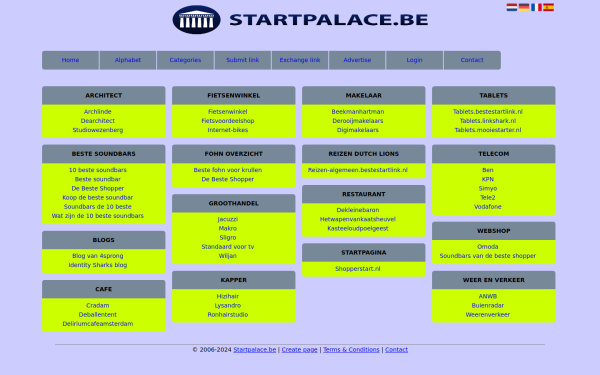 nederlandse-bedrijven-overzicht.startpalace.be