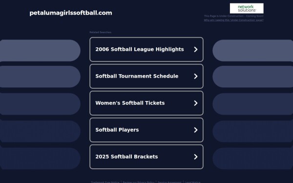 petalumagirlssoftball.com